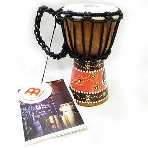 新品タグ付き MEINL マイネル DJEMBES ジャンベ パーカッション 太鼓【0516A】