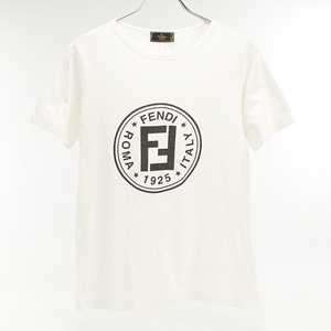 中古フェンディFENDI Tシャツ コットン ホワイト ランク：AB us-2 メンズ