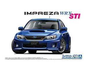 1/24 アオシマ MODEL29 スバル インプレッサ GRB WRX STI 