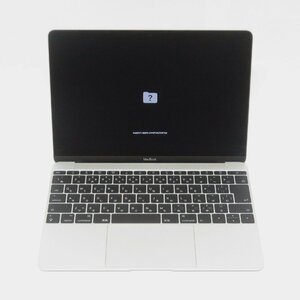 Apple MacBook Retina 12インチ 2017 A1534 Core m3 1.2GHz/8GB/SSD256GB/OS無/動作未確認【大阪出荷】