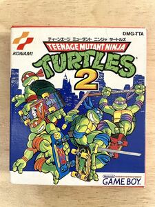 【限定即決】タートルズ2 TEENAGE MUTANT NINJA TURTLES KONAMI コナミ 箱あり 取説なし N.2230 ゲームボーイ アドバンス レア レトロ