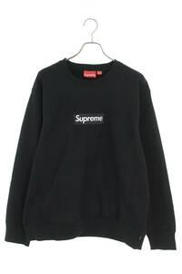 シュプリーム SUPREME 18AW Box Logo Crewneck サイズ:L ボックスロゴクルーネックスウェット 中古 SB01