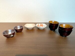 【福岡】キッチン雑貨 和食器アソートセット◆YAMADAほか◆小鉢/お椀◆片岡鶴太郎オリジナル美濃焼ほか◆モデルR展示品◆KO563_Tｍ