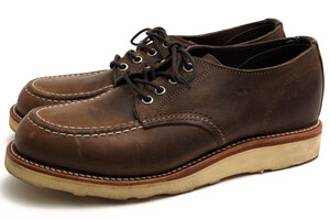 CHIPPEWA チペワ カジュアルシューズ 1901M42 4inch Moc-Toe Wedge Oxford Crazy Horse ワークシューズ 牛革 オックスフォードシューズ モ