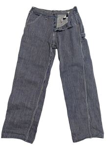 良品【SAMURAI JEANS】 サムライジーンズ　SM310　DX-HC　ヒッコリー　パンツ　ペインター