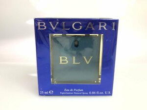 希少　未使用　フィルム未開封　ブルガリ　BVLGARI　ブルー　BLV　オードパルファム　スプレー　25ml　YK-5267