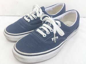 ◇ VANS ヴァンズ オーセンティック スニーカー シューズ サイズUS 8 ネイビー レディース