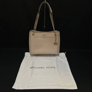 BKg052I 80 MICHAEL KORS SUSAN マイケルコース スーザン ゴールド チェーン ショルダーバッグ トート ミディアム ピンク MK AV2106 F21