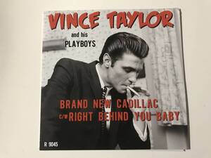 Vince Taylor And His Playboys - Brand New Cadillac ☆UK RE 7″☆ロカビリー☆ロンドンナイト☆The Clash☆R&R