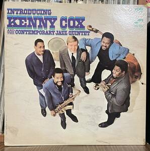 送料込みUS盤オリジナルBlueNote/ BST 84302/Libertyレーベル/ レアタイトル/ INTRODUCING KENNY COX AND THE CONTEMPORARY JAZZ QUINTET