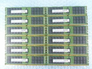 1OVT // 16GB 12枚セット 計192GB DDR4 19200 PC4-2400T-RA1 Registered RDIMM 2Rx4 M393A2G40DB1-CRC0Q // SGI CMN2112-217-20 取外