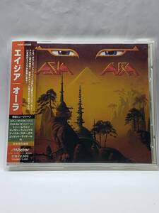 ASIA／AURA／エイジア／オーラ／国内盤CD／帯付／2001年発表／7thアルバム／廃盤