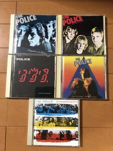 希少! the police☆ポリス☆スティング☆CD☆5枚セット☆人気！貴重！レア！ジャンク！