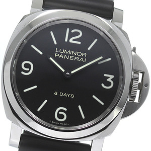 パネライ PANERAI PAM00560 ルミノールベース 8DAYS アッチャイオ 手巻き メンズ _821007