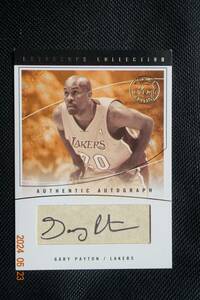 Gary Payton 2003-04 Flair Final Edition Autographs Collection #17/25