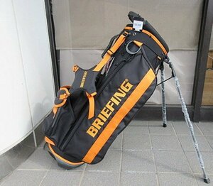 T 新品/即納 BRIEFING GOLF ブリーフィング CR-4 #02 AIR スタンド キャディバッグ BRG221D38 ブラック