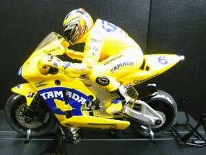 1/18 ? ホンダ RC211V　玉田 誠 #6 フィギュア付き　HONDA PONS MotoGP