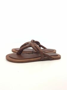 TODAYFUL◆サンダル/36/BRW/トゥデイフル/ブラウン/トングスライドサンザル/Tong Slide Sandals