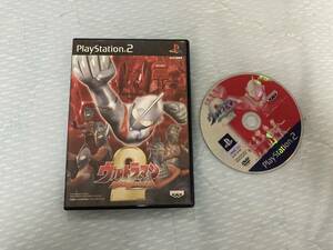 24-PS2-603T　プレイステーション2　ウルトラマン　Fightingevolution 2　動作品　プレステ2　PS2