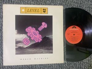 Level 42 LP World Machine 1985 V. G / バイナル N. M Original Press 海外 即決