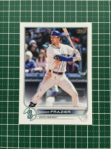 ★TOPPS MLB 2022 UPDATE #US60 ADAM FRAZIER［SEATTLE MARINERS］ベースカード「BASE」★