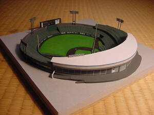 グリーンスタジアム神戸の模型　　gk18 オリックスブルーウエーブ バファローズの旧本拠