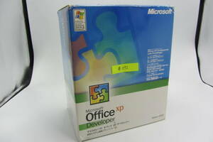 送料無料/格安　#1092 中古 Microsoft Office XP Developer Version 2002 exchange SQL Server Visual SourceSafe FrontPageライセンス付き