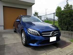 必見♪令和2年7月　後期最終モデル　C180アバンギャルド　ステーションワゴン　ワンオーナー車両　レーダーセーフティ　ブリリアントブルー