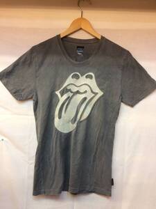 ▽ JACKROSE Luv maison　mimic Rolling Stones ジャックローズ ローリング ストーンズ Tシャツ 半袖 コラボ グレー 46