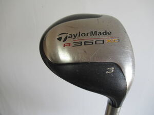 ★TaylorMade テーラーメイド R360 XD フェアウエイウッド 3W 純正カーボンシャフト J553　★レア★激安★中古★　★