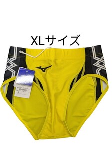 XLサイズ／陸上ブルマ／カスタムオーダー品／ミズノレーシングブルマ／イエロー/ブラック