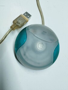 Apple imac USB Mouse Blue 青 M4848 