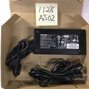 （1128AS02）送料無料/中古/TOSHIBA 東芝 トウシバ/PA5084E-1AC3(A180A001L)/19V/9.5A/純正 ACアダプタ 1個