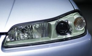 超希少 未使用 純正 日産 ヘッドライト ランプ Lパッケージ シルバー 左 シルビア S15 NISSAN SILVIA silver L-PACKAGE HALOGEN HEADLIGHT