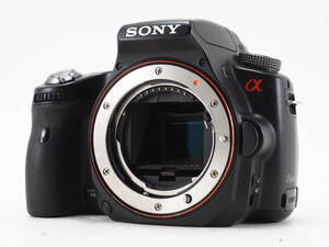 ★訳あり実用品★ ソニー SONY α55 SLT-A55V バッテリーなし ★通電OK! #TA6616