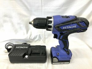 中古・動作品 日立/HITACHI コードレスドライバドリル FDS 14DGL バッテリー・充電器付き