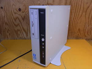 □Z/063☆NEC☆デスクトップパソコン☆MJ33LL-E☆PC-MJ33LLZC1ESE☆Win10☆Core i3-2120 3.30GHz☆メモリ8GB☆HDD 224GB☆動作OK