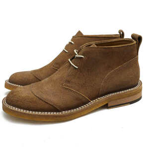 BELSTAFF ベルスタッフ チャッカブーツ WARREN SHOES 牛革 プレーントゥ クレープソール