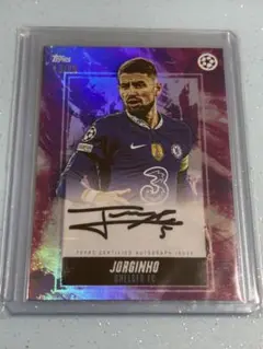 <25枚限定> TOPPS JORGINHO Auto サイン