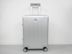 美品 Mercedes Benz メルセデス ベンツ アルミ スーツケース 32L 4輪 キャリー シルバー 銀 TSAロック搭載 非売品