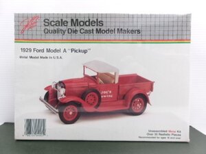 スケールモデルズ 1/20 ? フォード モデル A ピックアップ 1929 メタルキット 未開封 (2255-207)