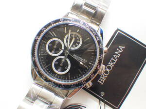 BROOKIANA ブルッキアーナ クロノグラフ クオーツ 腕時計 BA2302　#825