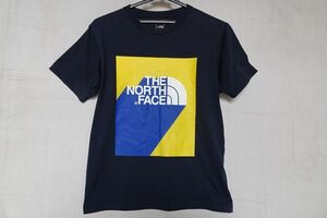 THE NORTH FACE/ザノースフェイス/半袖Tシャツ/NT31942/フロントロゴプリント/アウトドア/紺/アーバンネイビー/Sサイズ(7/16R6)