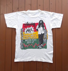 SALE ¥1スタ オークション ステューシー ボブ マーリー Tシャツ OLD STUSSY FRESH JIVE ANARCHIC ADJUSTMENT