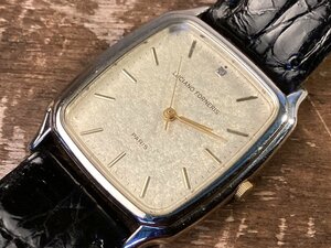 TT-3551■送料込■CITIZEN シチズン LUCIANO FORNERIS メンズ アナログ クオーツ 防水 腕時計 時計 1030-345851 22g●ジャンク扱い/くGOら