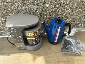 コーヒーメーカー& 東芝電気ポット★動作品