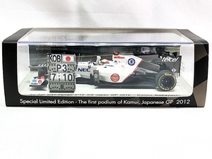 スパーク　1/43　ザウバー C31-フェラーリ 日本GP　SS06　ミニカー 同梱OK 1円スタート★M