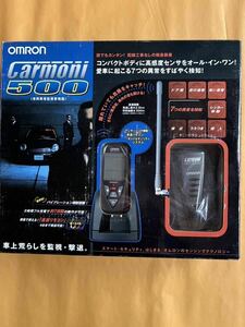 新品・OMRON カーモニ500 とオプションのワイヤレスサイレンのセットです（箱に擦れ傷有りです）