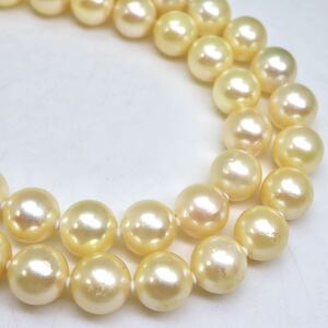 大珠!!＊アコヤ本真珠ネックレス＊o ◎約49.0g 約8.5mm珠 あこや pearl necklace jewelry silver EB2/zz