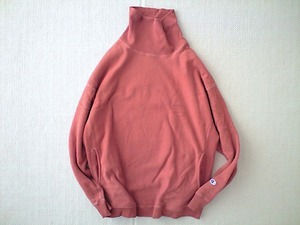 即決 復刻 青タグ Lサイズ モンキータイム 別注 Champion REVERSE WEAVE ビッグシルエット ハイネック スウェット レンガ monkey time